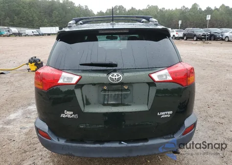 2013 Toyota Rav4 Limited из США, поврежденный, VIN 2T3DFREV9DW102200